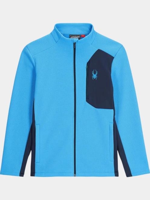 pulover polar pt. barbati Spyder Bandit Jacket albastru 9