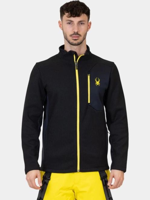 pulover polar pt. barbati Spyder Bandit Jacket negru 2