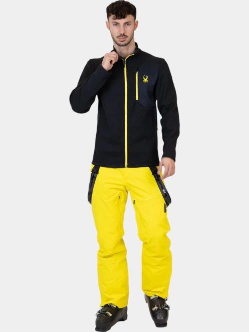 pulover polar pt. barbati Spyder Bandit Jacket negru 6