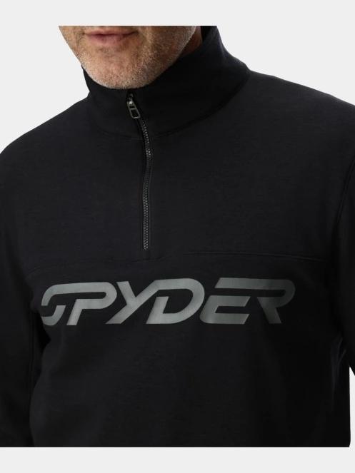 pulover polar pt. barbati Spyder Speed Fleece 1/2 Zip negru 4