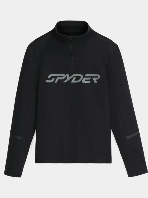 pulover polar pt. barbati Spyder Speed Fleece 1/2 Zip negru 5