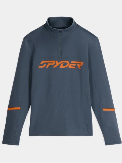 pulover polar pt. barbati Spyder Speed Fleece 1/2 Zip albastru 5