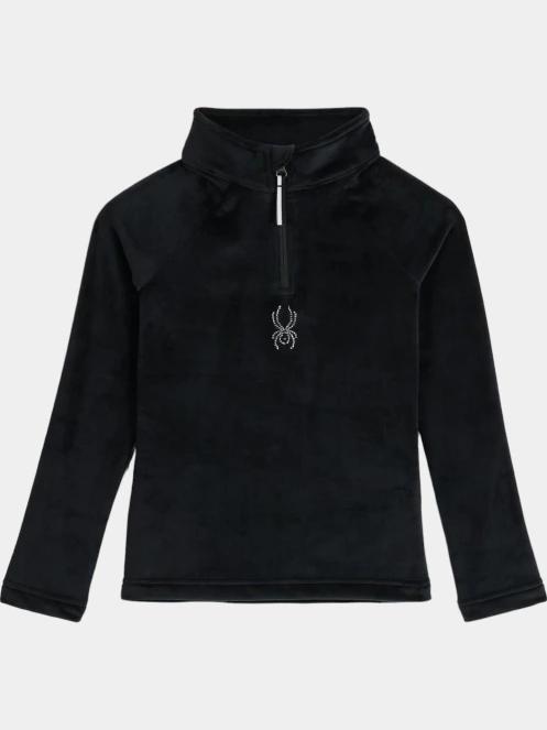 pulover polar pt. femei Spyder Shimmer Bug 1/2 Zip negru 6