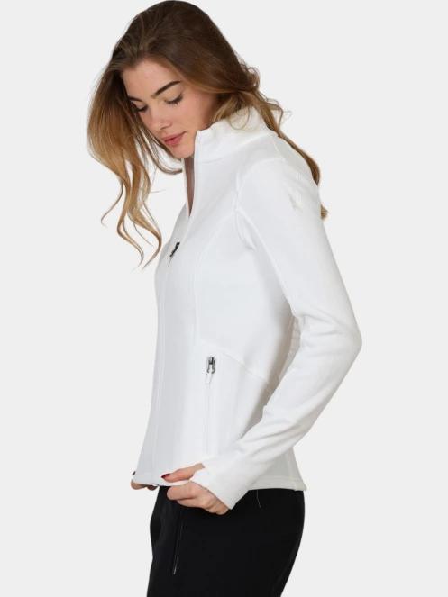 pulover polar pt. femei Spyder Bandita Jacket alb 3