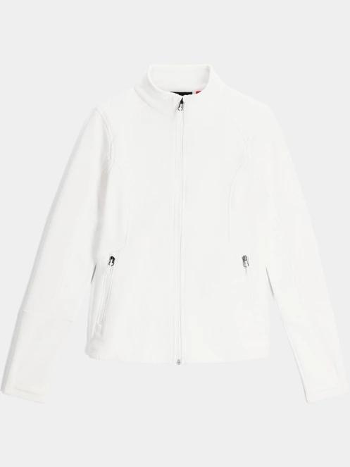 pulover polar pt. femei Spyder Bandita Jacket alb 7
