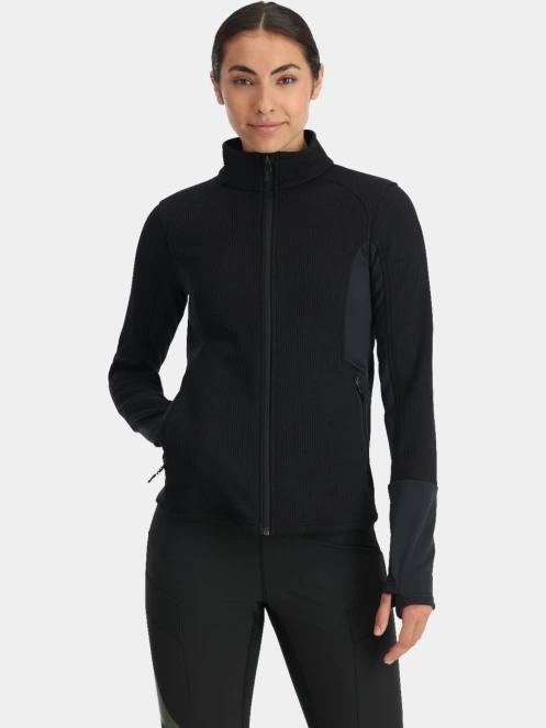 pulover polar pt. femei Spyder Bandita Jacket negru 2