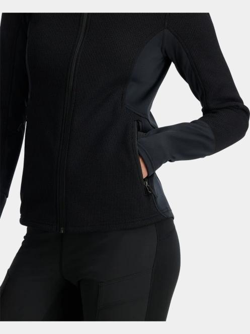 pulover polar pt. femei Spyder Bandita Jacket negru 4