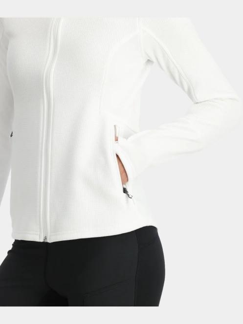 pulover polar pt. femei Spyder Bandita Jacket alb 4