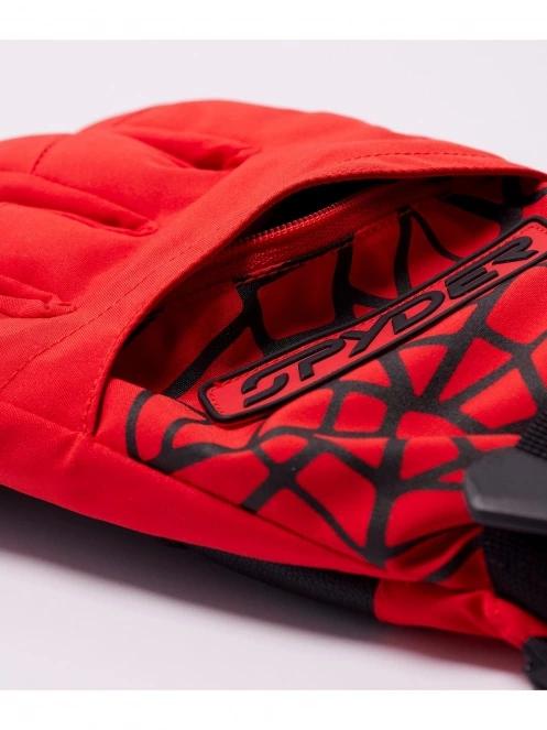 manusi de schi pt. barbati Spyder Overweb Gtx Gloves rosu 6