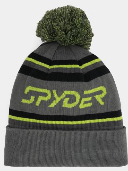 caciula cu mot Spyder Icebox Hat gri 2
