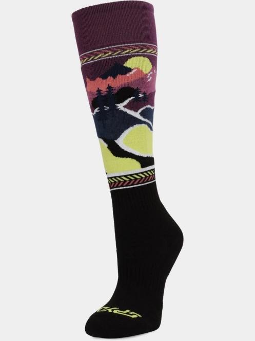 ciorapi de schi pt. femei Spyder Womens Sweep Ski Socks bordo 2