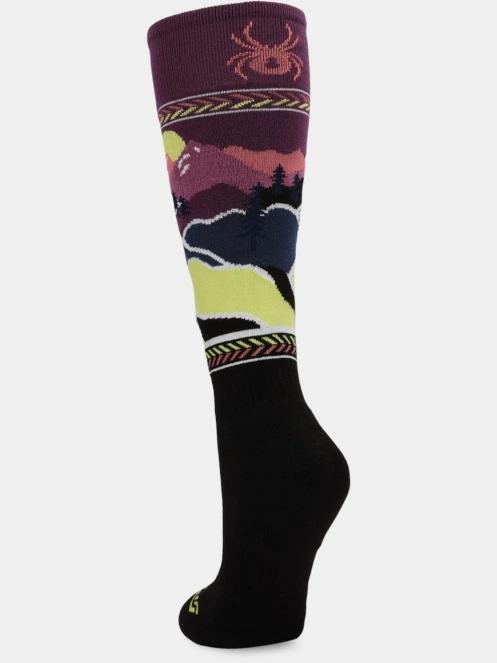 ciorapi de schi pt. femei Spyder Womens Sweep Ski Socks bordo 3