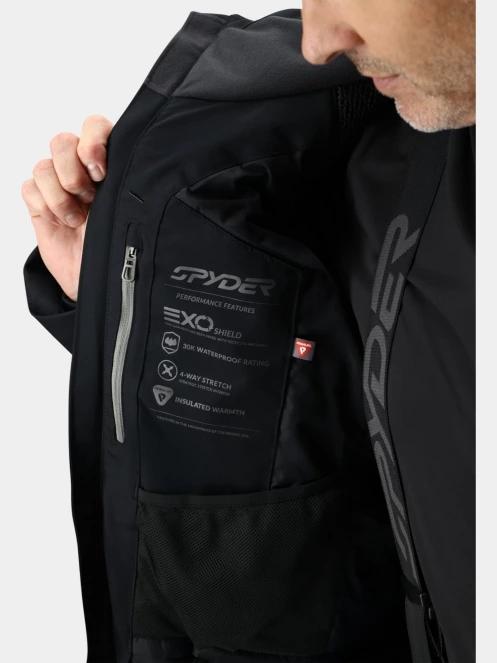 geaca de schi pt. barbati Spyder Leader Jacket negru 4