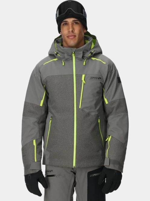 geaca de schi pt. barbati Spyder Leader Jacket gri 2