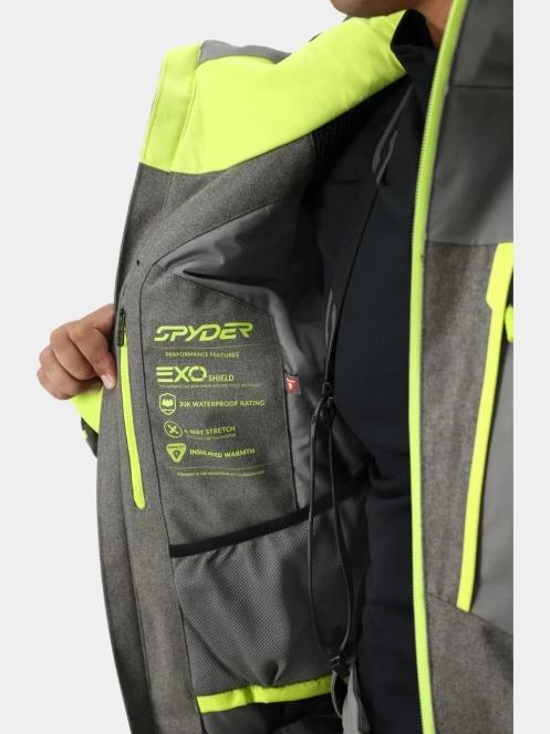 geaca de schi pt. barbati Spyder Leader Jacket gri 4