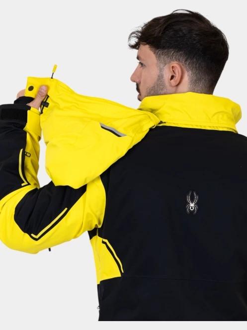 geaca de schi pt. barbati Spyder Titan Jacket galben 11