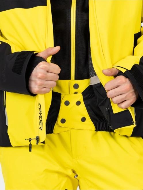 geaca de schi pt. barbati Spyder Titan Jacket galben 10