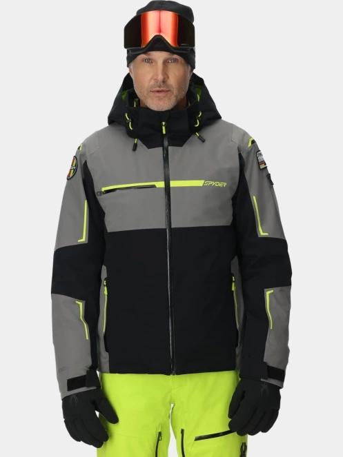 geaca de schi pt. barbati Spyder Titan Jacket gri 2