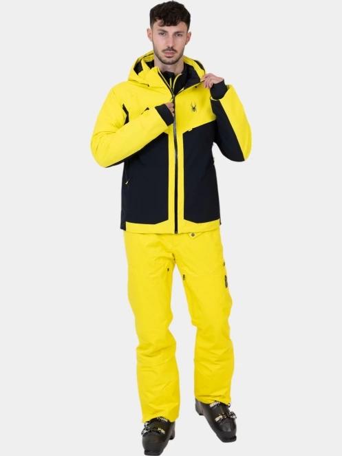 geaca de schi pt. barbati Spyder Copper Jacket galben 5