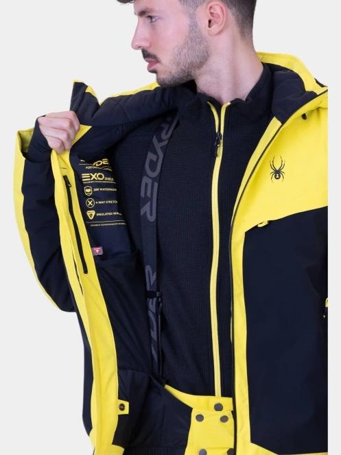 geaca de schi pt. barbati Spyder Copper Jacket galben 7