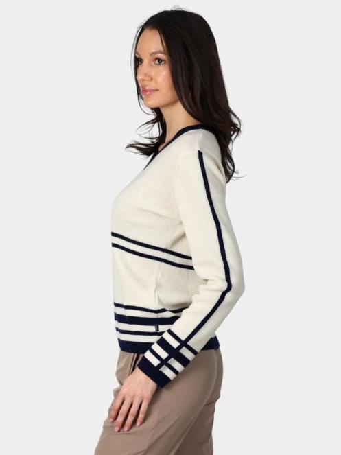 pulover tricotat pt. femei Luhta Luhta Huttula alb 3