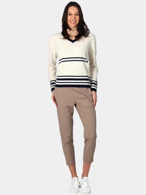 pulover tricotat pt. femei Luhta Luhta Huttula alb 5