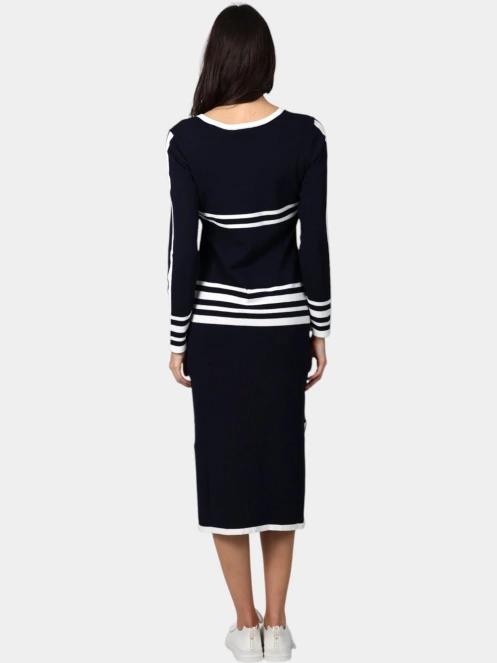 rochie midi pt. femei Luhta Luhta Huuttila albastru inchis 5