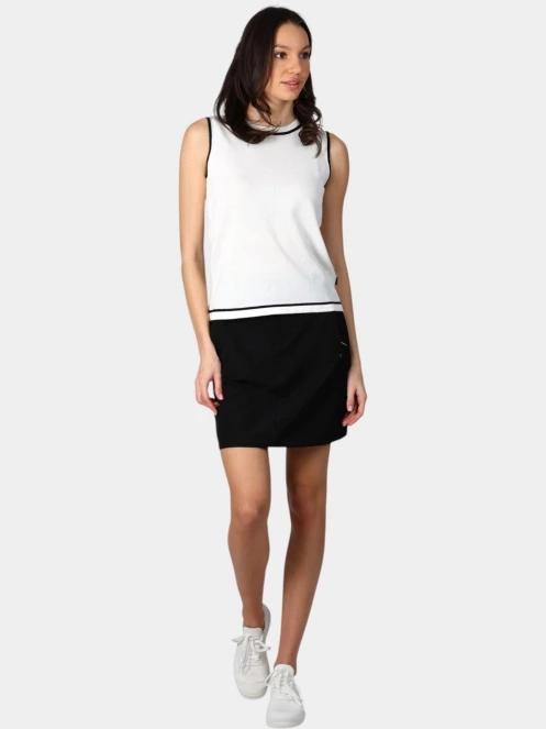 tricou fara maneci pt. femei Luhta Luhta Huhtasuo alb 5