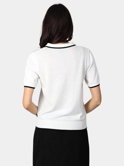 tricou cu guler pt. femei Luhta Luhta Hissa alb 4