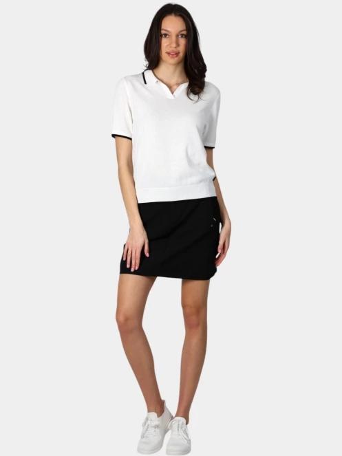 tricou cu guler pt. femei Luhta Luhta Hissa alb 5