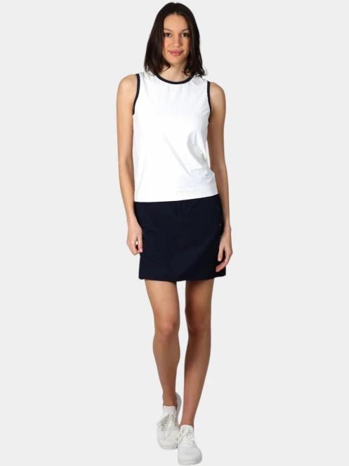 tricou fara maneci pt. femei Luhta Luhta Hidola alb 5