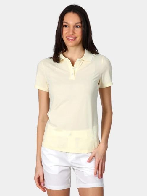 tricou cu guler pt. femei Luhta Luhta Halkokari galben 2