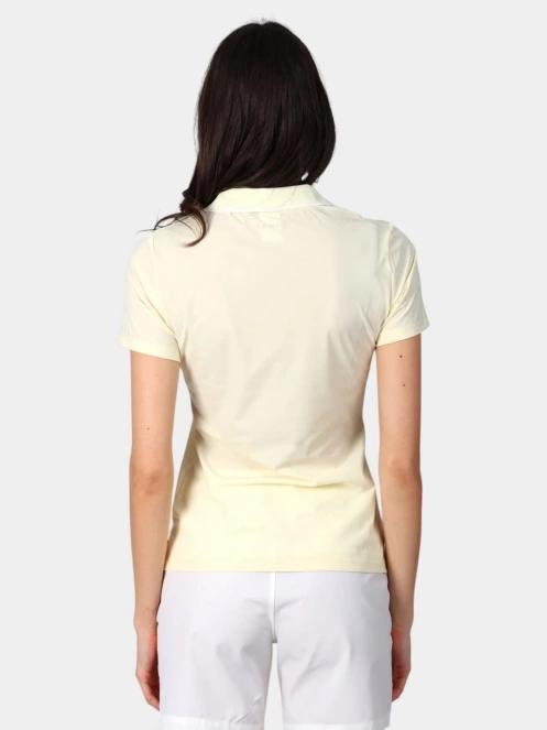 tricou cu guler pt. femei Luhta Luhta Halkokari galben 4