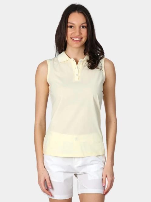 tricou fara maneci pt. femei Luhta Luhta Hanttula galben 2