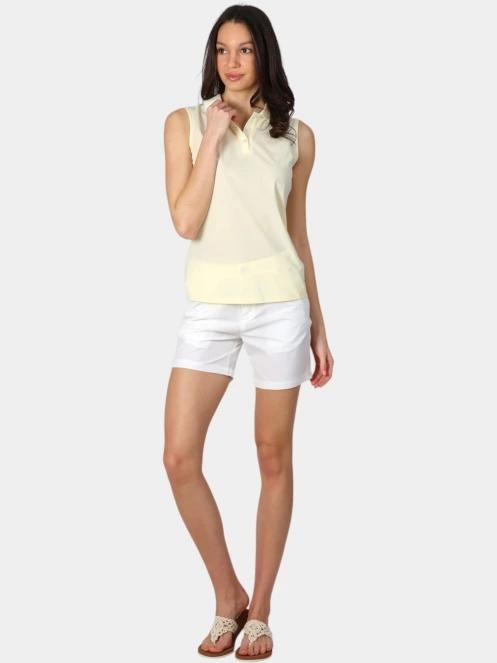 tricou fara maneci pt. femei Luhta Luhta Hanttula galben 5