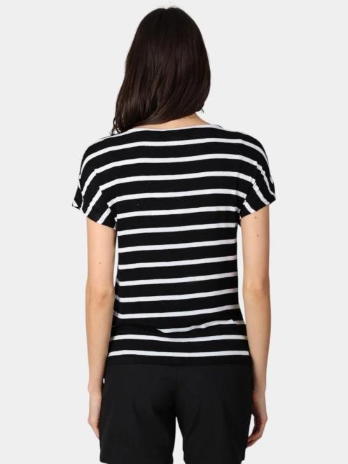 tricou cu maneci scurte pt. femei Luhta Luhta Hagalund negru 4