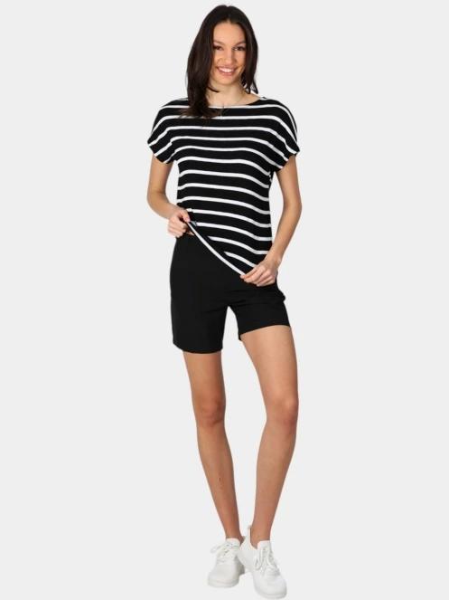 tricou cu maneci scurte pt. femei Luhta Luhta Hagalund negru 5