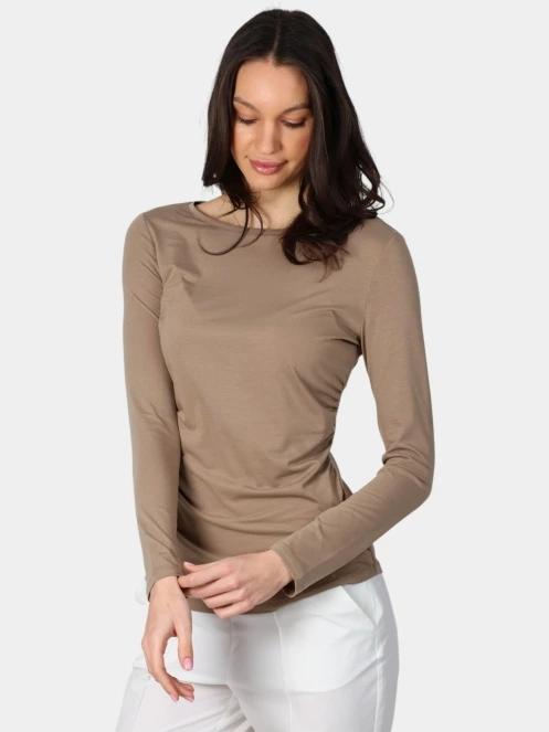 tricou cu maneci lungi pt. femei Luhta Luhta Eriksberg maro 2