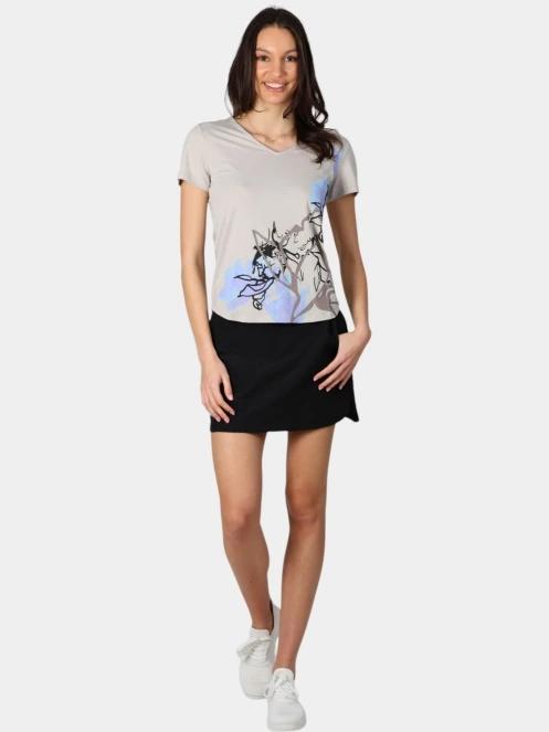 tricou cu maneci scurte pt. femei Luhta Luhta Ellis maro 5