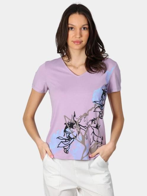 tricou cu maneci scurte pt. femei Luhta Luhta Ellis violet 2