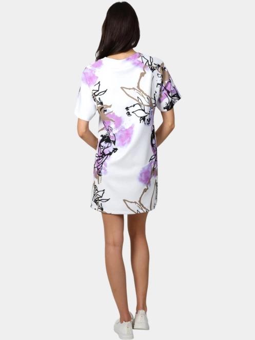 rochie tricou pt. femei Luhta Luhta Eurajoki alb 4