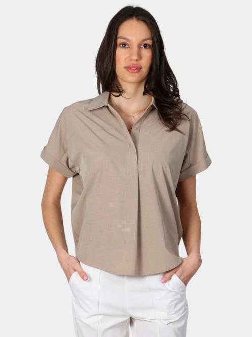 camasa cu maneci scurte pt. femei Luhta Luhta Ahveninen maro 2