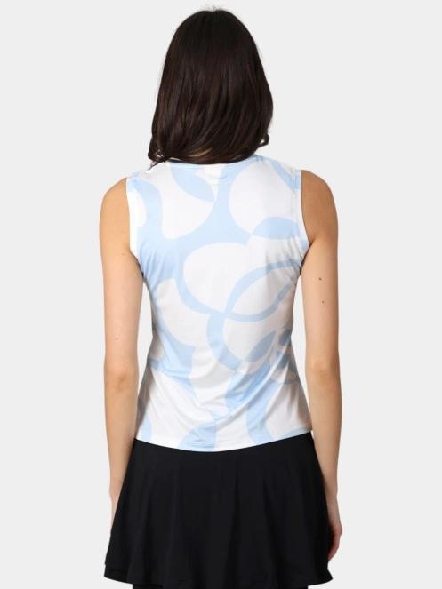 tricou fara maneci pt. femei Luhta Luhta Ihanne albastru deschis 4