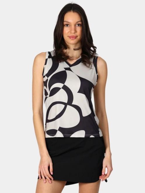 tricou fara maneci pt. femei Luhta Luhta Ihanne nisip 2