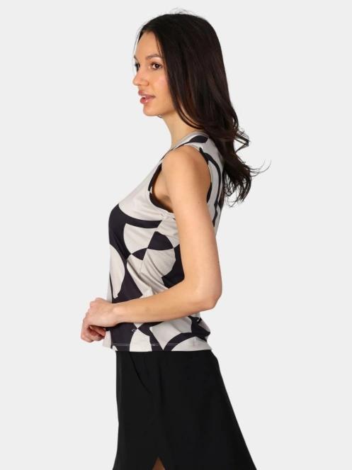 tricou fara maneci pt. femei Luhta Luhta Ihanne nisip 3