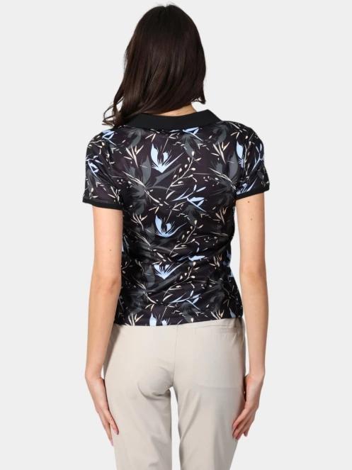 tricou cu guler pt. femei Luhta Luhta Alajoki negru 4