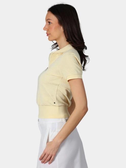 tricou cu guler pt. femei Luhta Luhta Ilmala galben 3