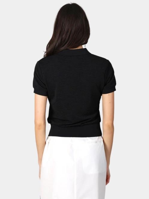 tricou cu guler pt. femei Luhta Luhta Ilmala negru 4