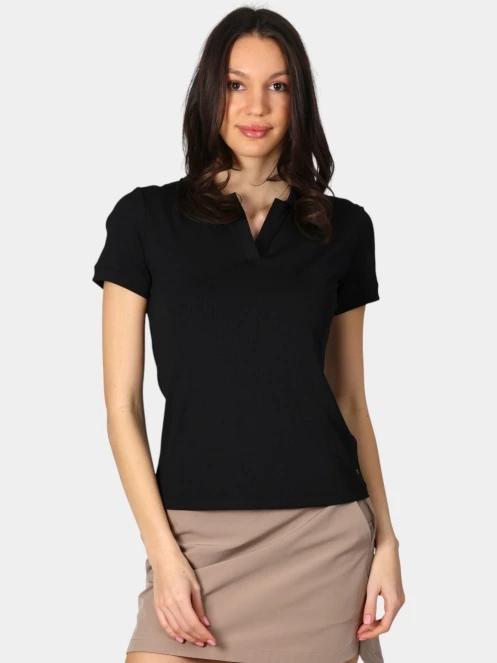 tricou cu guler pt. femei Luhta Luhta Innamo negru 2