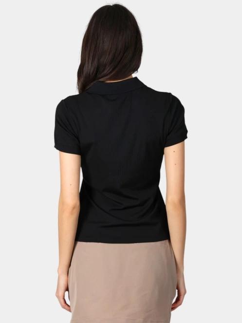 tricou cu guler pt. femei Luhta Luhta Innamo negru 4